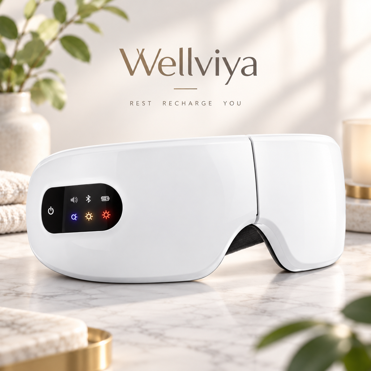 Bluetooth sleep heat eye mask